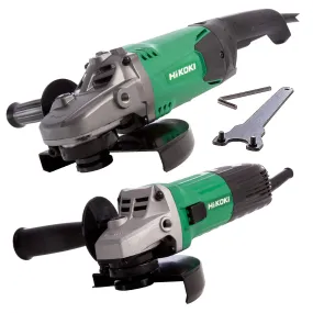 Hikoki G12STX   G23ST 115mm & 230mm Angle Grinder Twin Pack 230V