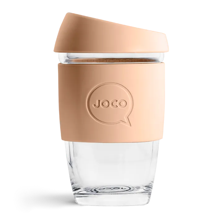 JOCO - Reusable Glass Cup - Amberlight (Extra Small 6oz)