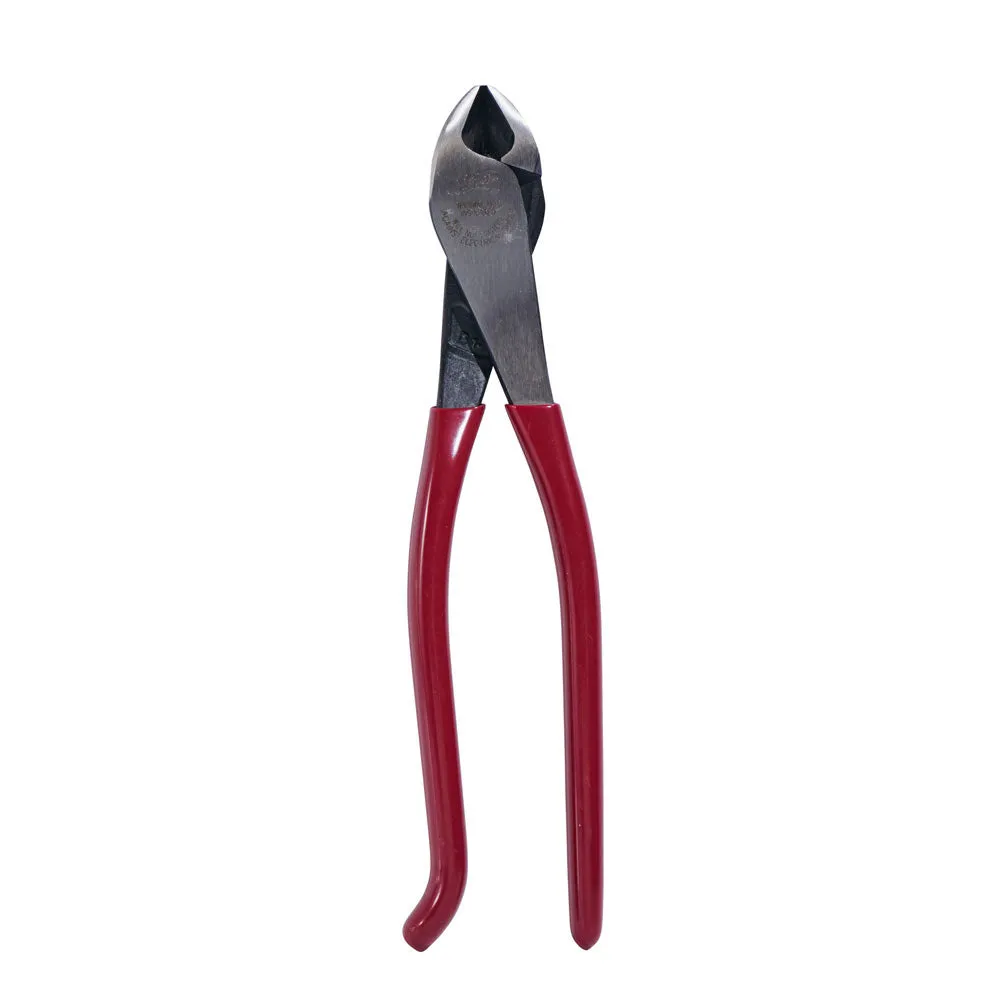 Klein Tools D248-9ST Ironworker's Diagonal-Cutting Pliers, High-Leverage, 8"