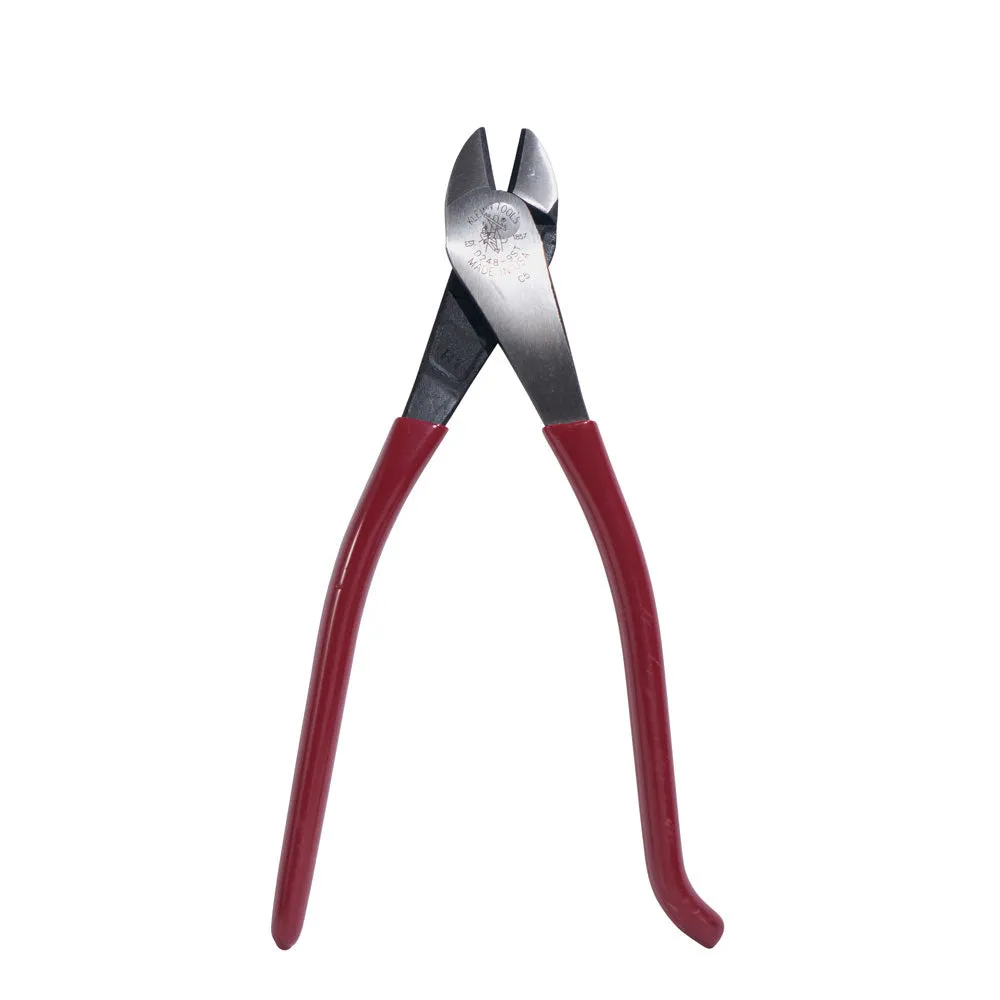 Klein Tools D248-9ST Ironworker's Diagonal-Cutting Pliers, High-Leverage, 8"