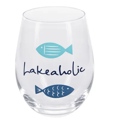 Lakaholic Wine Glass