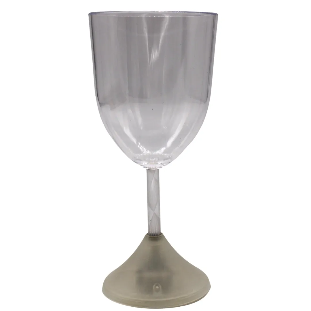 LED Wine Glass with Multicolor Lights (Each)