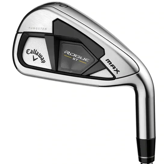 Left Handed Callaway Rogue ST Max Golf Irons | Steel