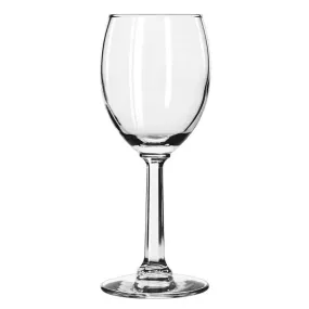 Libbey 8766 Napa Country Series 6.5 oz Customizable Tall Wine Glass with Faceted Stem and Curved Bowl, Case of 36 Pcs