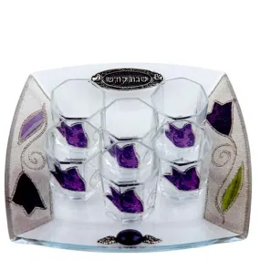 Lily Art - 507124-68T - Set wine  with application tray