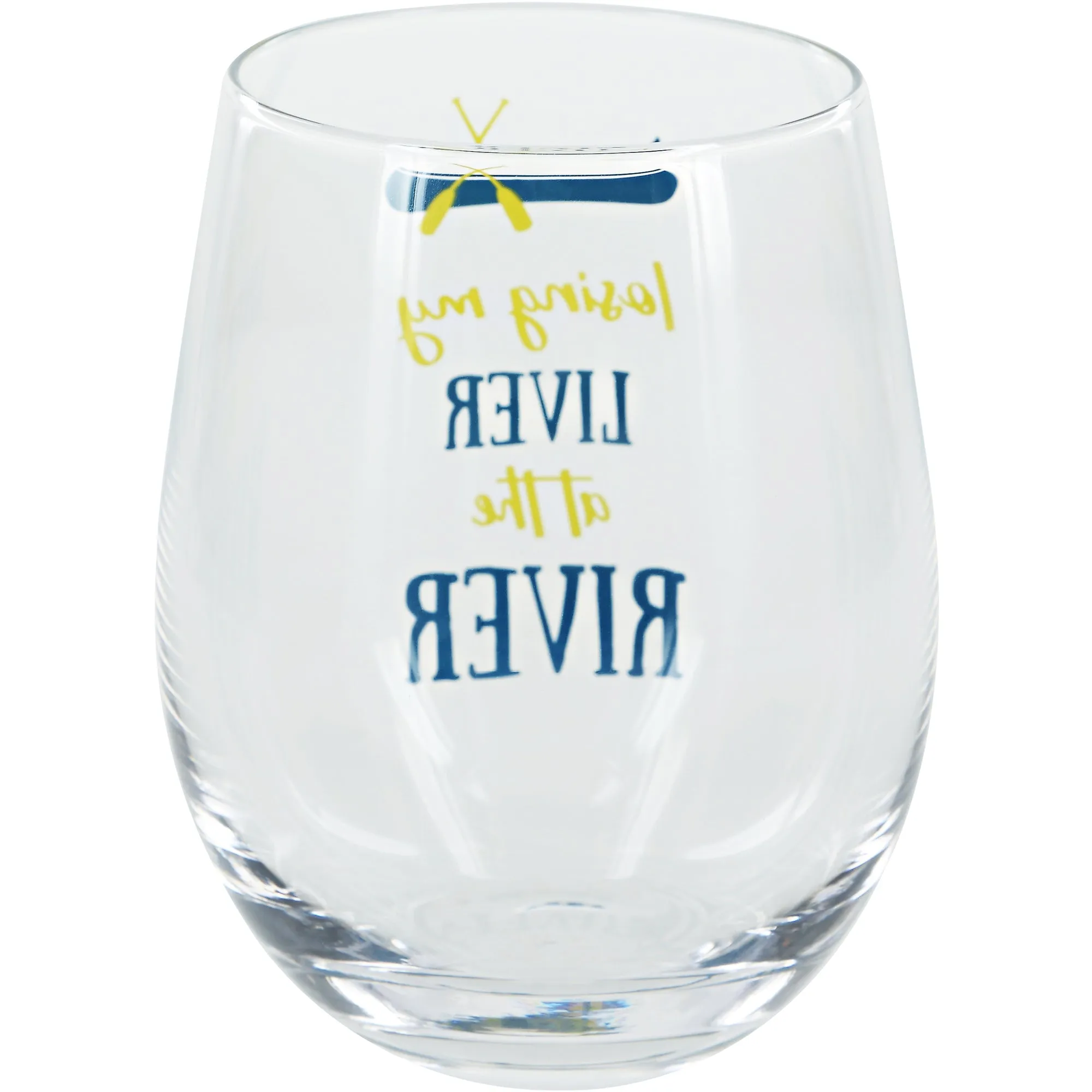 Losing my Liver 18 oz Stemless Wine Glass