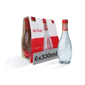 Mai Dubai Water Glass Bottle 330mlx 6*2