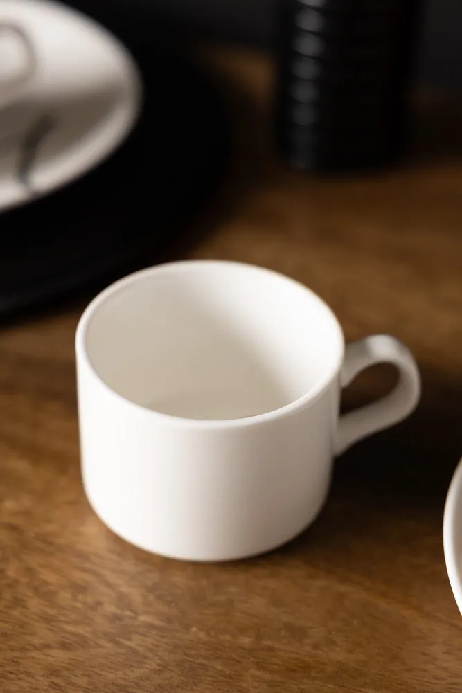 Male Face Coffee Cup & Saucer