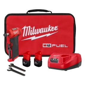 Milwaukee M12 Fuel Right Angle Die Grinder Kit