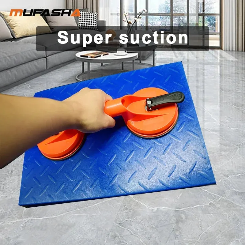 MUFASHA S2-120 Double Claws Vacuum Lifter Tile Glass Plastic Suction Cup