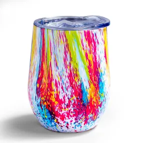 Multicoloured Round Bottomed Tumbler