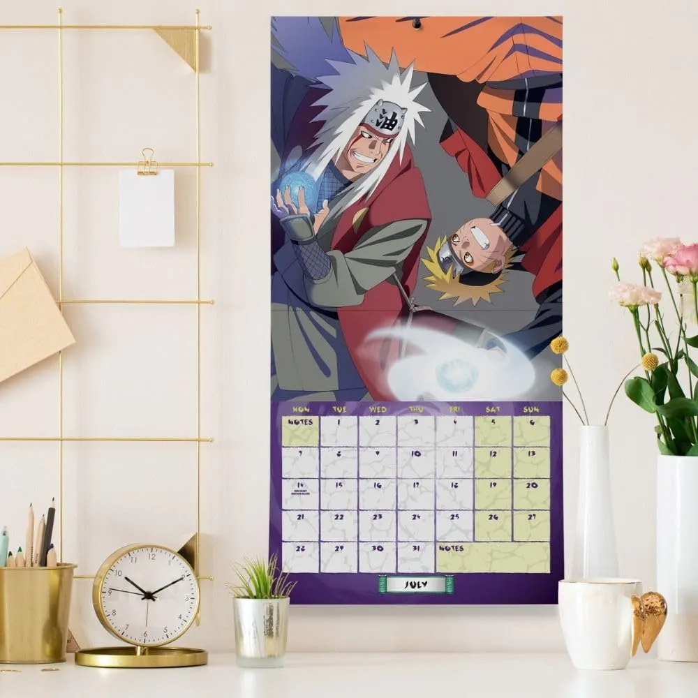 Naruto: Shippuden Square Calendar 2025 - A Must-Have for Fans