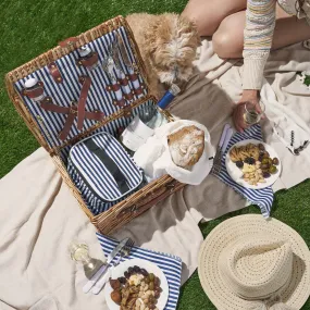 Newport Wicker Picnic Basket