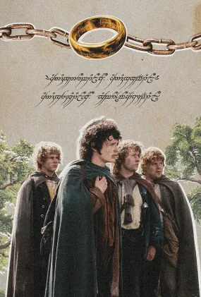 One Ring for them All- Lord of the Rings Poster