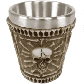 Ossuary Skull Shot Glass