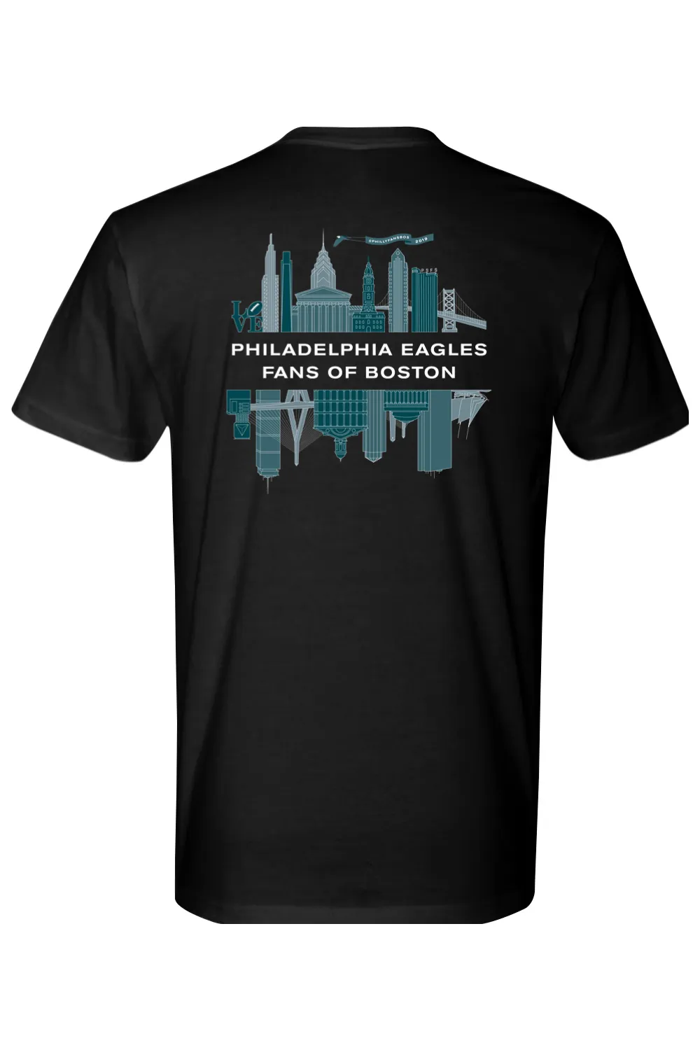 PEFoB Two Cities Graphic T-Shirt - Unisex