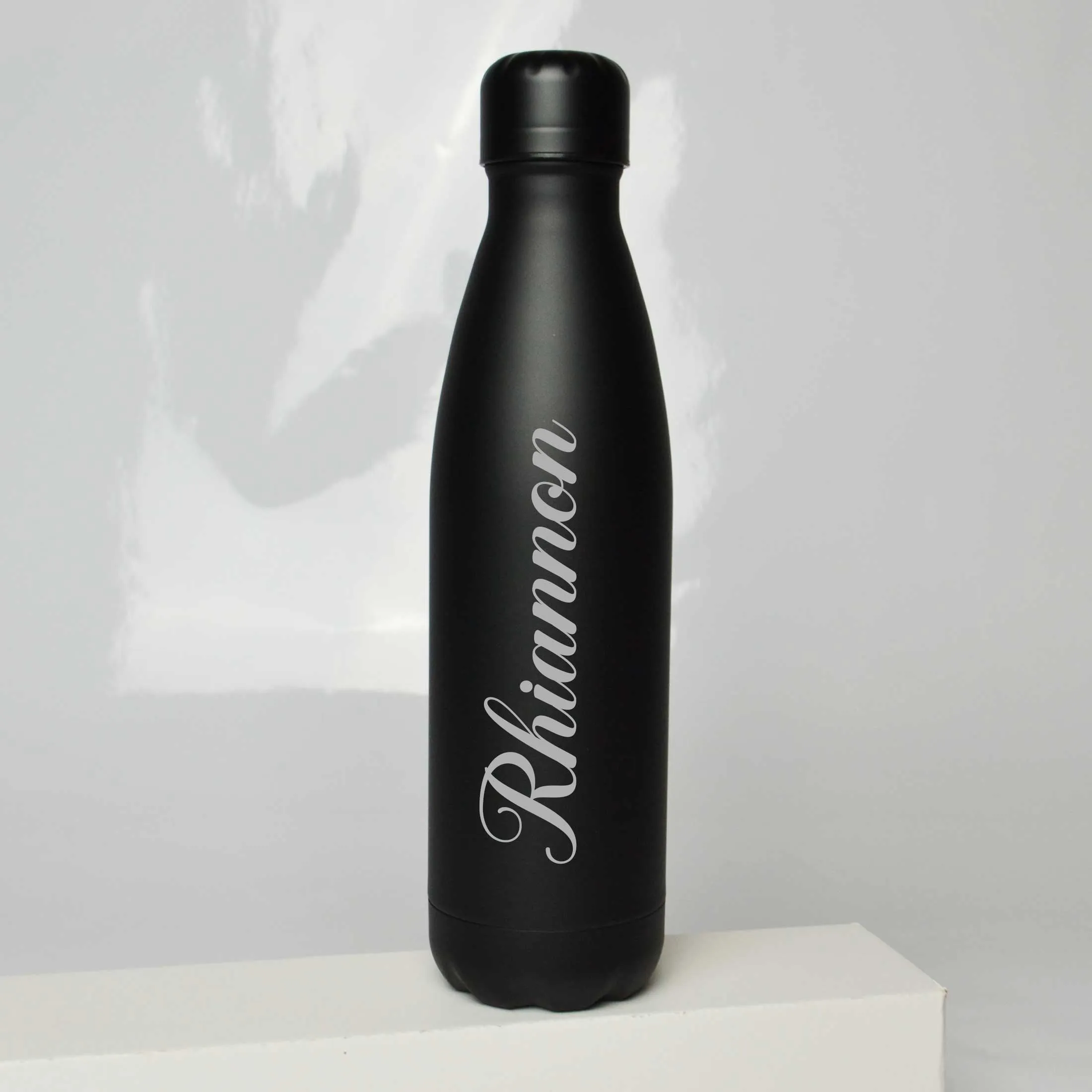 Personalised Water Bottle Custom Name Metal Thermos Bottle 500ml