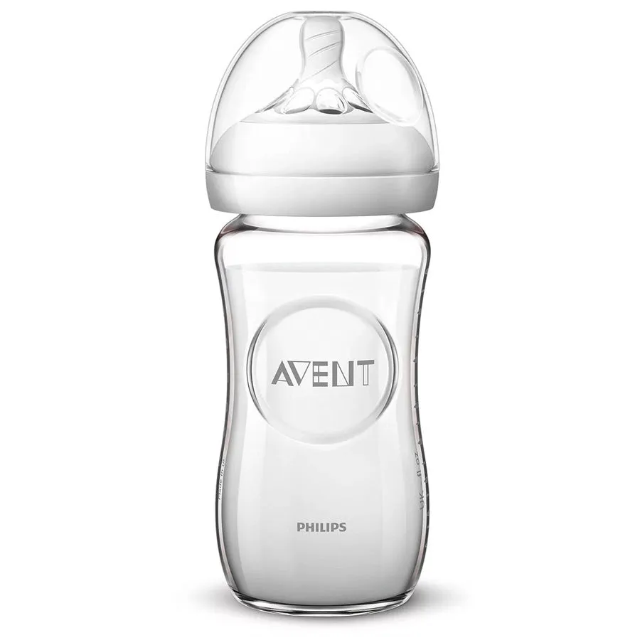 Philips Avent Natural 2.0 Bottle Glass 240ml 1pc - SCF053/17