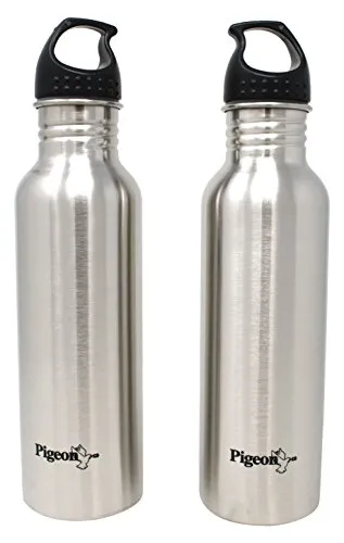 Pigeon Stainless Steel Water Bottle, 750ml (Set of 2)