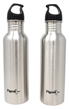 Pigeon Stainless Steel Water Bottle, 750ml (Set of 2)