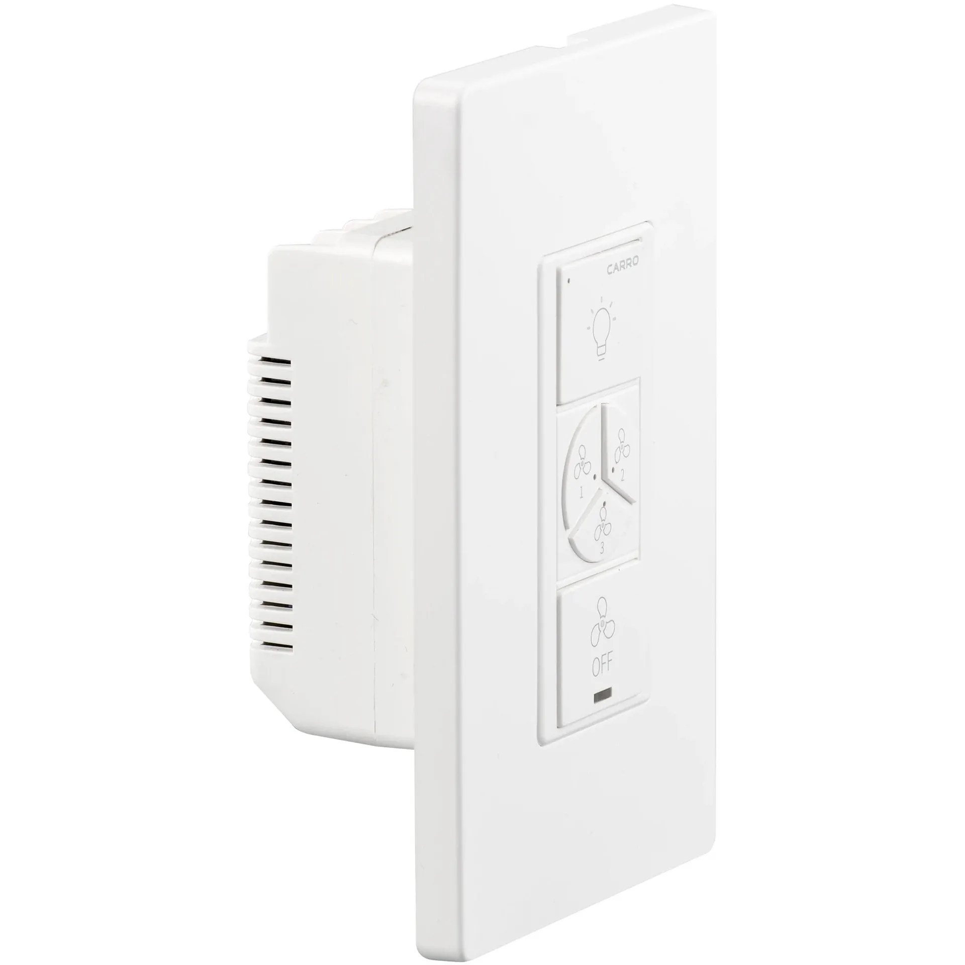 Pilot Smart Wall Switch For Ceiling Fans(1-Gang), Works with Amazon Alexa, Google Assistant, and Siri Shortcuts