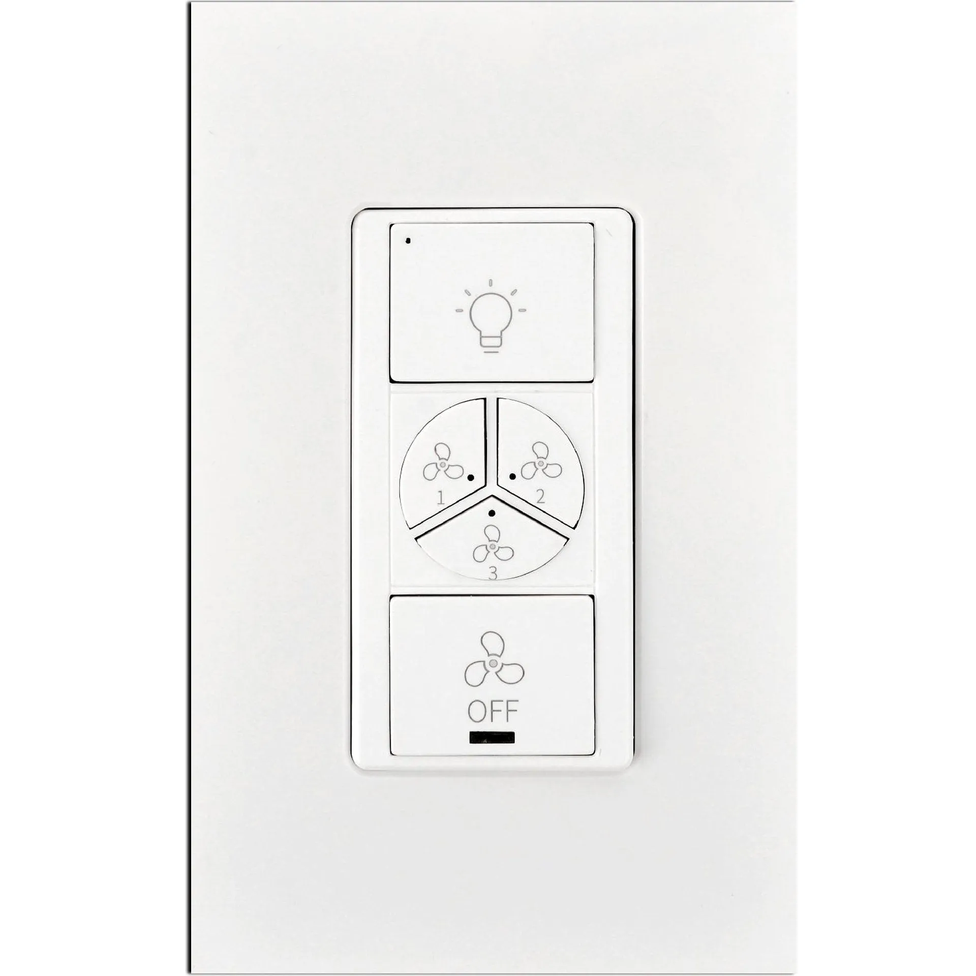 Pilot Smart Wall Switch For Ceiling Fans(1-Gang), Works with Amazon Alexa, Google Assistant, and Siri Shortcuts