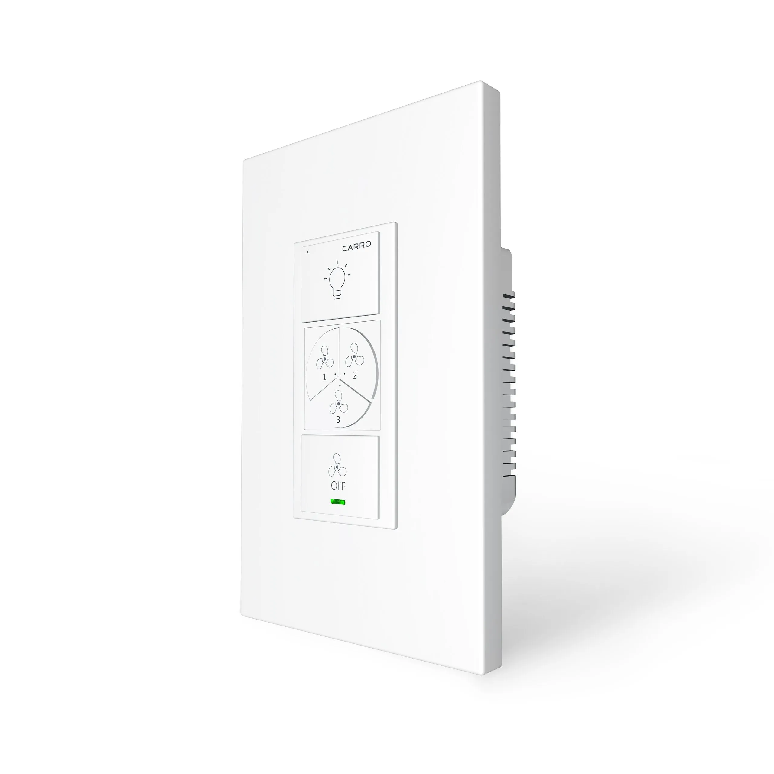 Pilot Smart Wall Switch For Ceiling Fans(1-Gang), Works with Amazon Alexa, Google Assistant, and Siri Shortcuts