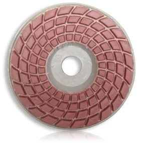 Polishing Pads with Plastic backer 100mm x 16mm 50# Dry & Wet