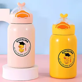 Premium quality cute duckling kids sipper bottle.(400mL)