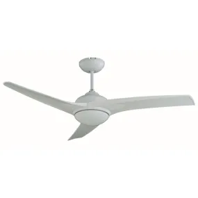 Radiant Lighting JX01A White Ceiling/Light Fan With Remote Control & Dimmable Light