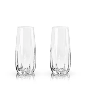 Raye: Crystal Cactus Champagne Flutes (VISKI)