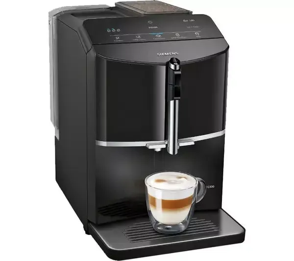 Siemens TF301G19 Bean to Cup Fully Automatic Freestanding Coffee Machine - Black