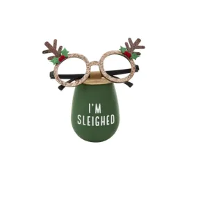 Sleighed Silicone Wine Glasses