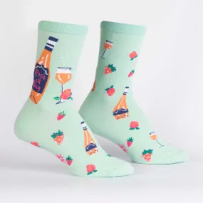 Sock it to me Women's Crew: Rose All Day