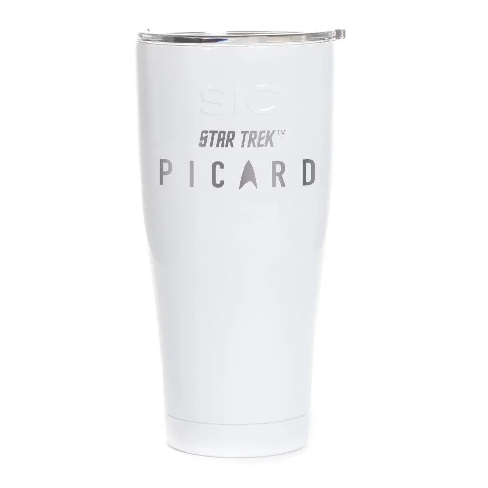 Star Trek: Picard Logo Laser Engraved SIC Tumbler