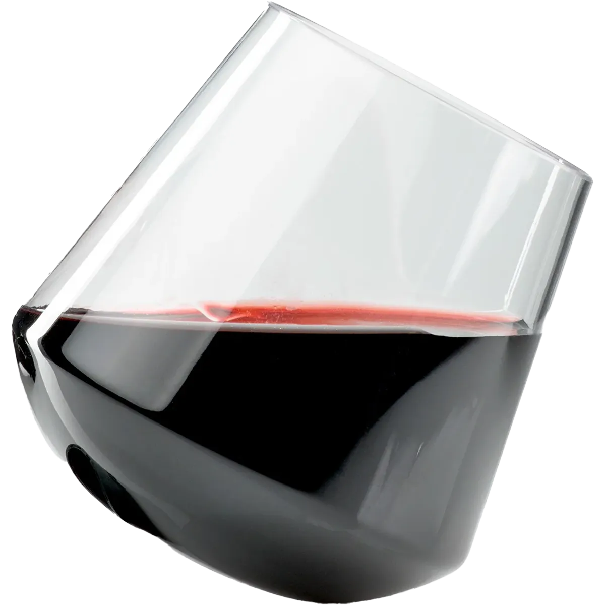 Stemless Red Wine Glass