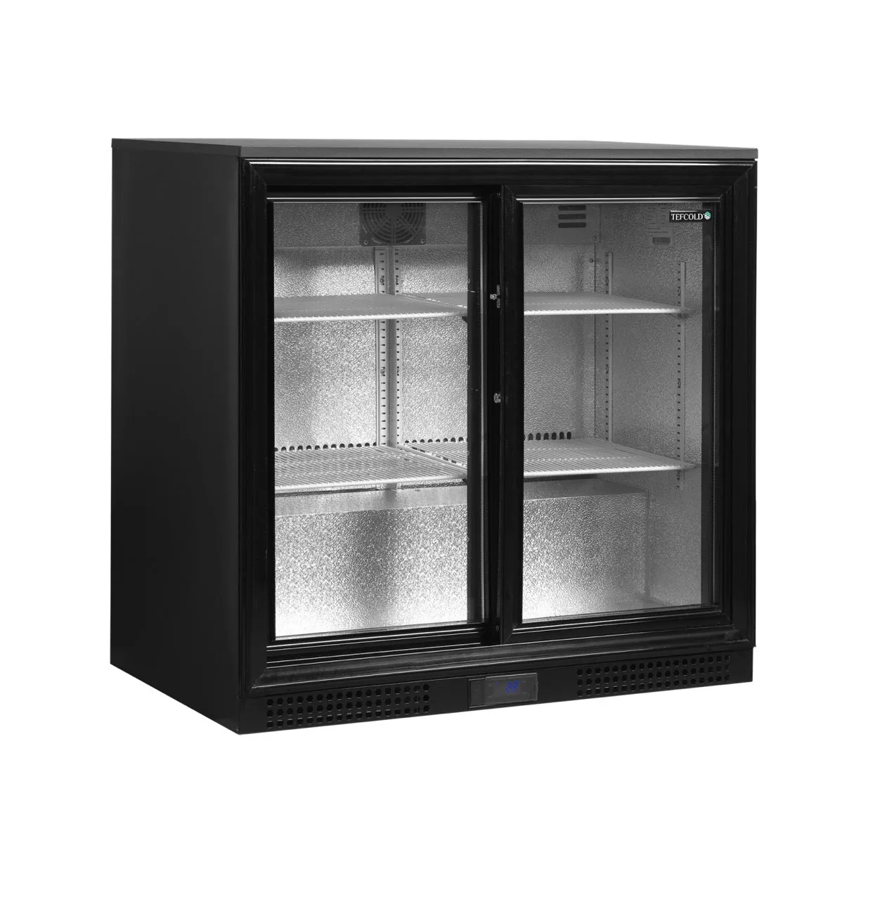 Tefcold Double Sliding Door Bottle Cooler - DB201S