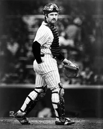 Thurman Munson "Captain Catcher" (c.1976) Yankees Premium Poster Print - Photofile