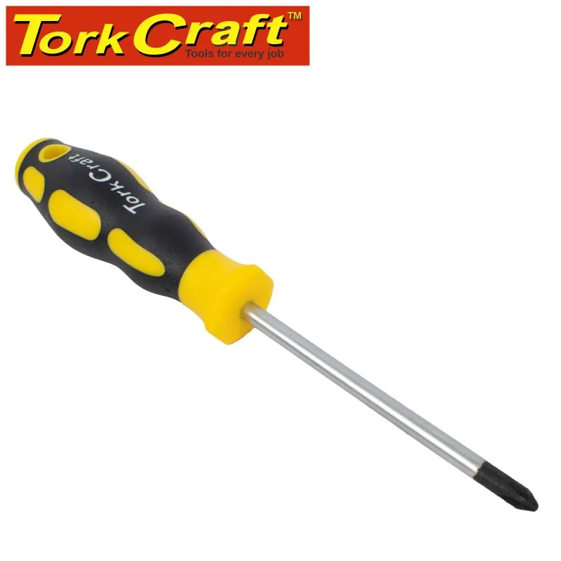 TORK CRAFT SCREWDRIVER PHILLIPS NO.2 X 100MM TC16005