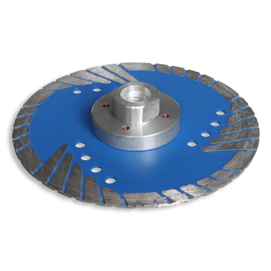 Turbo Abrasive Blades - 125 x 2.0/1.4 x 10  x 22.23 with M14 Flange