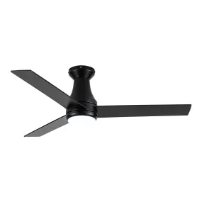 Vaczon 48" 3 Blades Flush Mount Ceiling Fan with Lighting and Remote Control