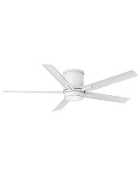 Vail Flush 52" Ceiling Fan in Matte White