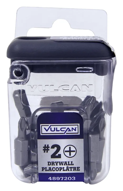 Vulcan 402741OR Screwdriver Bit, Hex Shank, S2 Chrome Molybdenum Steel :CD 25: QUANTITY: 1