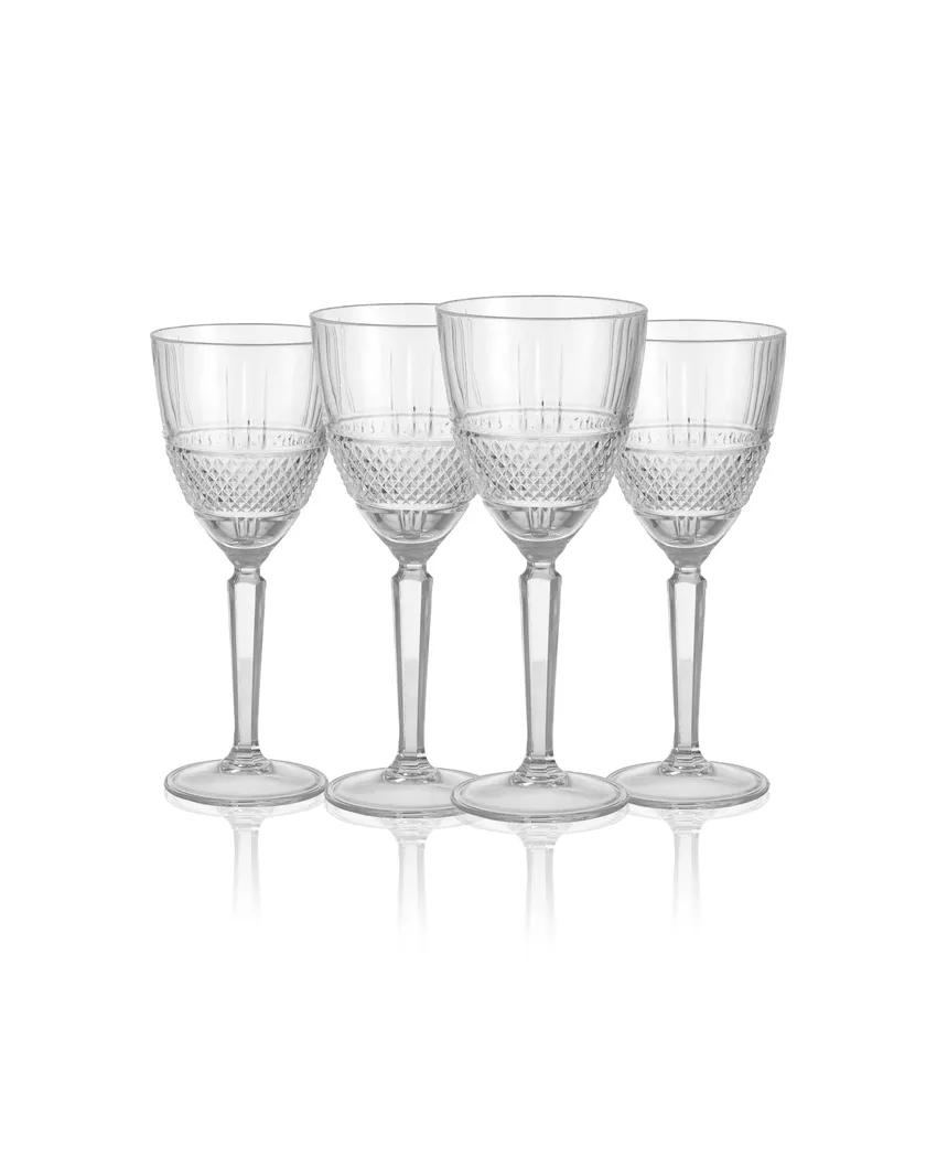 White Wine Glasses for Refined Tasting with Gift Box | Set of 4