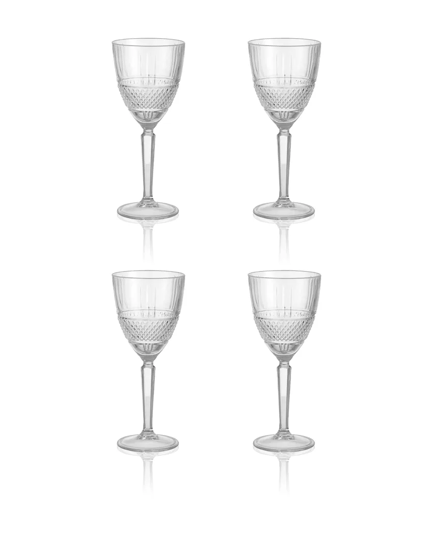 White Wine Glasses for Refined Tasting with Gift Box | Set of 4