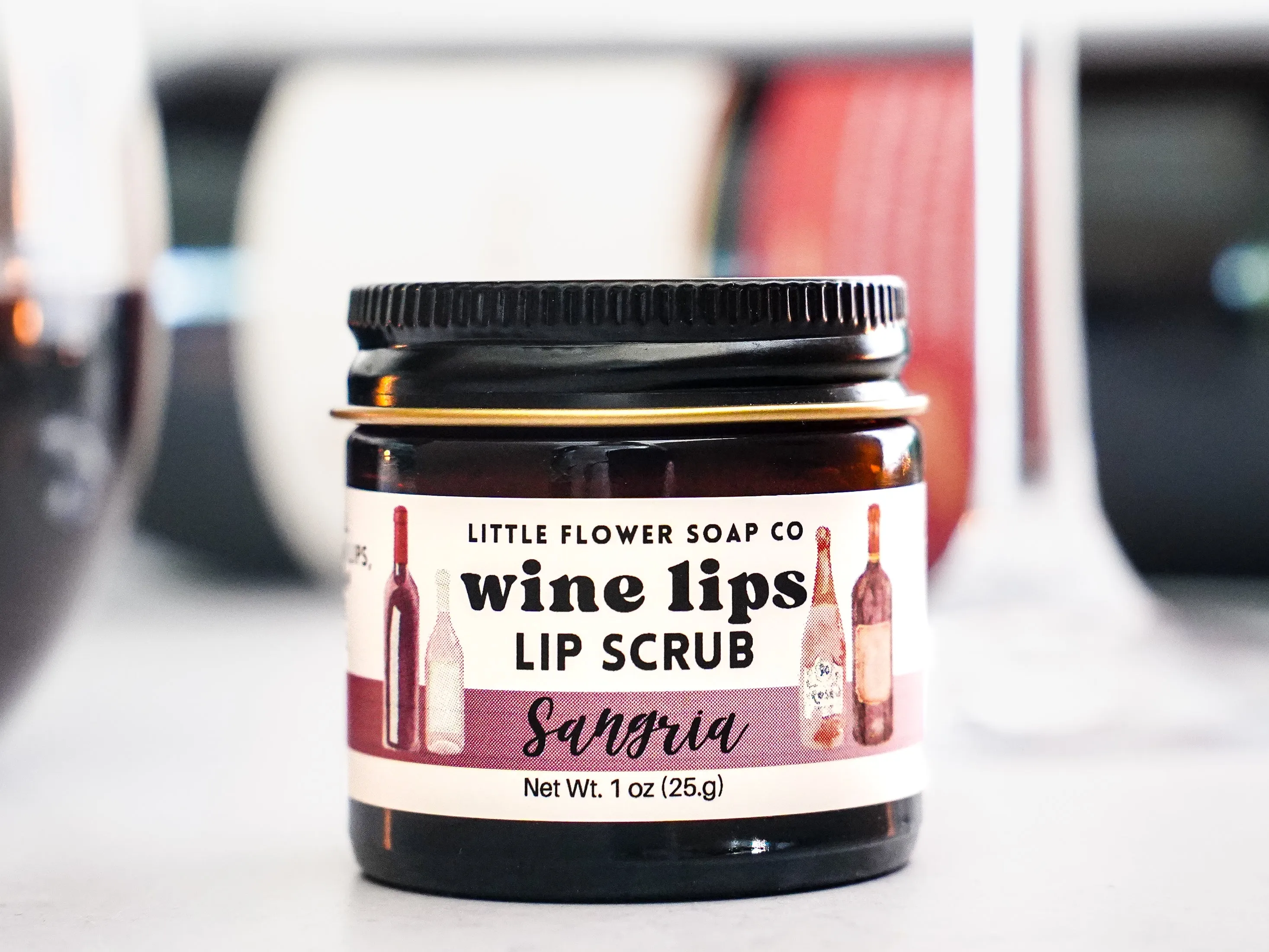 Wine Lips - Sangria Lip Scrub