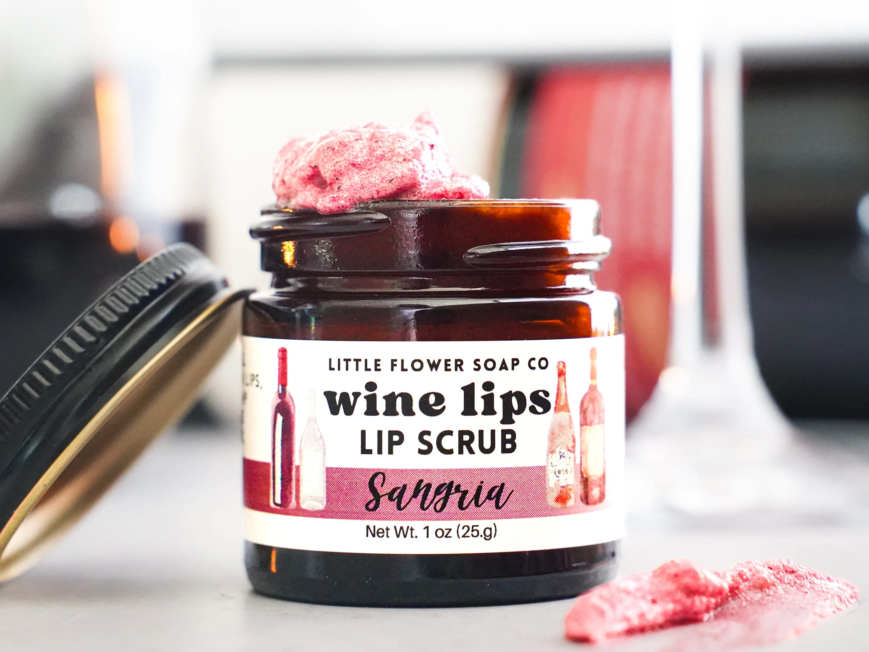 Wine Lips - Sangria Lip Scrub